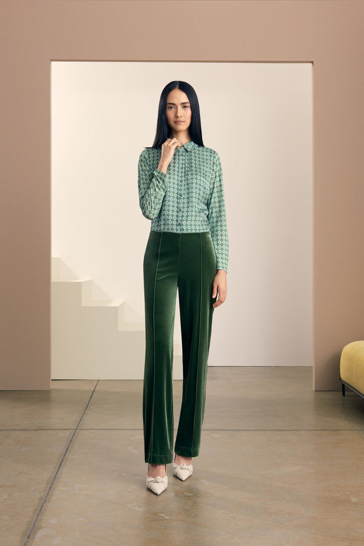 Pantalone Svasato Velluto