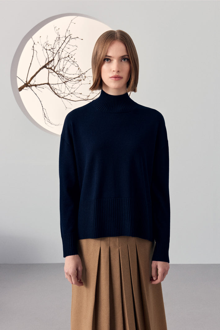 High Neck Sweater
