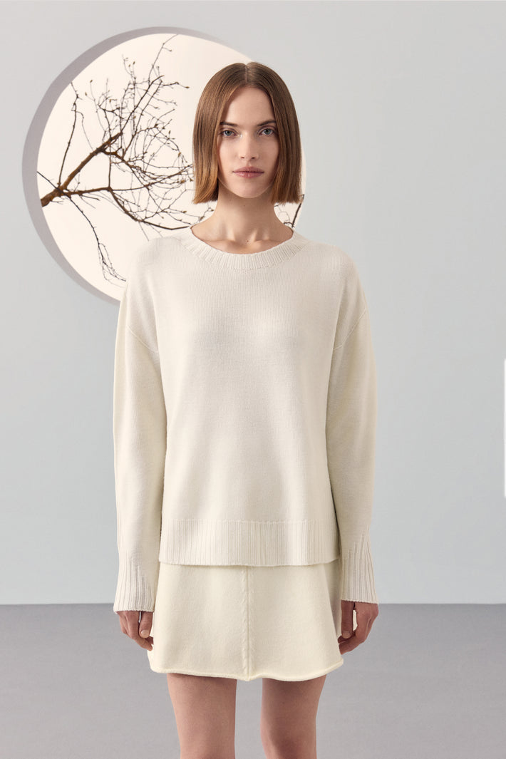 Wide Neck Sweater